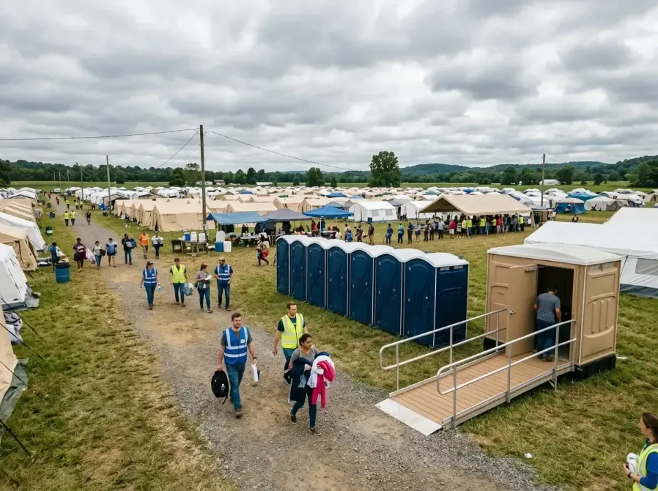 disaster-relief-camp-restrooms-010 — frequently asked questions, Dumpster & Portable Bathrooms Rental in Fruitland, NC